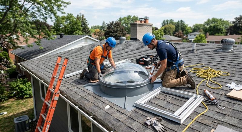 Glass Skylight Replacement in Bellevue, WA