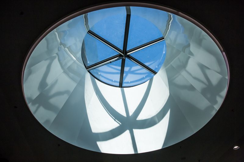 Close-up of Dome Framework